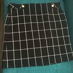 Black & white skirt